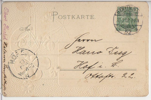 ALTE ANSICHTSKARTE - PRÄGEDRUCK - GRUSS AUS BERLIN - SCHLOSSBRÜCKE MIT RUHMESHALLE um 1900, ALBER KUNKEL