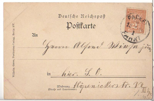 ALTE ANSICHTSKARTE/ POSTKARTE - BERLIN - KÖNIGL. SCHLOSS UND LUSTGARTEN UM 1900, VERLAG WILHELM GREVE; BERLIN
