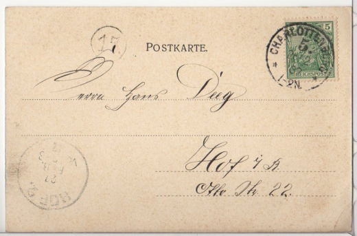 ALTE ANSICHTSKARTE/ POSTKARTE - BERLIN-CHARLOTTENBURG - KÖNIGLICHES SCHLOß