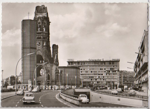 ALTE ANSICHTSKARTE - BERLIN - BUDAPESTER STRASSE