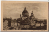 ALTE ANSICHTSKARTE - BERLIN - DOM UND FRIEDRICHSBRÜCKE