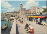 ALTE ANSICHTSKARTE/ POSTKARTE - HAMBURG - St. PAULI LANDUNGSBRÜCKEN