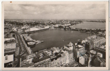 ALTE ANSICHTSKARTE/ POSTKARTE - HAMBURG - JUNGFERNSTIEG, BINNEN- UND AUßENALSTER