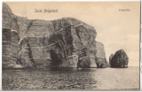 ALTE ANSICHTSKARTE/ POSTKARTE - INSEL HELGOLAND - FELSPARTIE