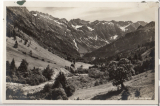 ALTE ANSICHTSKARTE/ POSTKARTE - RETTERSCHWANGTAL - ALPE MITTERHAUS MIT NEBELHORN, ENTSCHEN