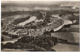 ALTE ANSICHTSKARTE/ POSTKARTE - BURGHAUSEN - ORIGINAL FLIEGERAUFNAHME