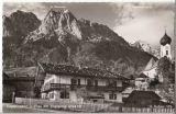 ALTE ANSICHTSKARTE/ POSTKARTE - ZUGSPITZDORF GRAINAU MIT ZUGSPITZE