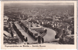ALTE ANSICHTSKARTE/POSTKARTE - MÜNCHEN - DEUTSCHES MUSEUM - FLUGZEUGAUFNAHME