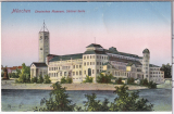ALTE ANSICHTSKARTE/POSTKARTE - MÜNCHEN - DEUTSCHES MUSEUM - SÜDOST-SEITE