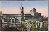 ALTE ANSICHTSKARTE/POSTKARTE - MÜNCHEN - DEUTSCHES MUSEUM - OSTSEITE