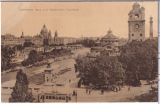 ALTE ANSICHTSKARTE/POSTKARTE - MÜNCHEN - BLICK ZUM MÜLLERSCHEN VOLKSBADE