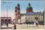 ALTE ANSICHTSKARTE/POSTKARTE - MÜNCHEN - ODEONSPLATZ