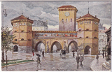 ALTE ANSICHTSKARTE/ POSTKARTE - MÜNCHEN - ISARTOR