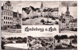 ALTE ANSICHTSKARTE/ POSTKARTE - LANDSBERG A. LECH - MEHRBILDKARTE