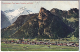 ALTE ANSICHTSKARTE/ POSTKARTE - OBERAMMERGAU - TOTAL GEGEN NOTSPITZE UND KOFEL