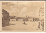 ANSICHTSKARTE/ POSTKARTE - WÜRZBURG - BLICK VOM EHRENHOF DER RESIDENZ AUF DOM UND FESTUNG MARIENBERG