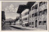 ALTE ANSICHTSKARTE/ POSTKARTE - MITTENWALD - OBERER MARKT MIT NEUNERHAUS