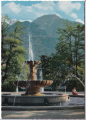 ALTE ANSICHTSKARTE/ POSTKARTE - BAD REICHENHALL - SOLEBRUNNEN IM KURPARK MIT PREDIGTSTUHL