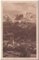 ALTE ANSICHTSKARTE/ POSTKARTE - PARTENKIRCHEN MIT DREITORSPITZE