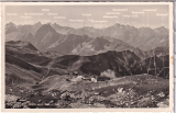 ALTE ANSICHTSKARTE/ POSTKARTE - BLICK VOM NEBELHORN, STEMPEL GIPFELHÜTTE NEBELHORN