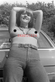 PHOTO - EROTIC - 11/11 - NAKED WOMAN ON 1977 HONDA CIVIC #27