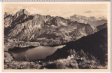 ALTE ANSICHTSKARTE/ POSTKARTE - SEEALPSEE BEIM NEBELHORN, BLICK GEGEN HÖFATS BIS BIBERKOPF - STEMPEL EDMUNDPROBSTHAUS, NEBELHORN