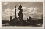 ALTE ANSICHTSKARTE/ POSTKARTE - BERLIN - BISMARCK-DENKMAL UND SIEGESSÄULE, INDUSTRIE-FOTOGRAFEN KLINKE & CO, BERLIN
