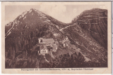 ALTE ANSICHTSKARTE/ POSTKARTE - HERZOGSTAND MIT UNTERKUNFTSHÄUSERN, BAYISCHES HOCHLAND