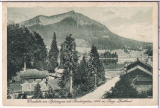 ALTE ANSICHTSKARTE/ POSTKARTE - WURZHÜTTE AM SPITZINGSEE MIT BRECHERSPITZE