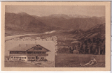 ANSICHTSKARTE/POSTKARTE - BAD TÖLZ, BLICK VOM BLOMBERGHAUS AUF DAS GEBIRGSPANORAMA