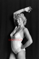 PHOTO - 1/2 EROTIC - PORTRAIT OF AN OLD MODEL IN A WHITE NEGLIGEE #16