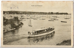 ALTE ANSICHTSKARTE/ POSTKARTE - BERLIN - PARTIE AM WANNSEE