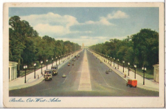ALTE ANSICHTSKARTE/ POSTKARTE - BERLIN - OST-WEST-ACHSE