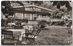 ALTE ANSICHTSKARTE/ POSTKARTE - BERLIN-NIKOLASSEE - RESTAURANT WALDHÜTTE