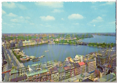 ALTE ANSICHTSKARTE/ POSTKARTE - HAMBURG - BINNEN - UND AUßENALSTER