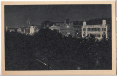 ALTE ANSICHTSKARTE/POSTKARTE - HAMBURG - REEPERBAHN BEI NACHT
