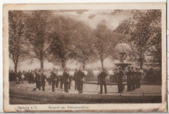 ALTE ANSICHTSKARTE/POSTKARTE - HAMBURG - KONZERT AM SCHWARZENBERG