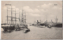 ALTE ANSICHTSKARTE/ POSTKARTE - HAMBURG - HAFEN