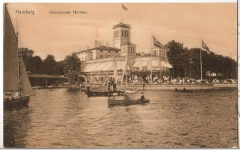 ALTE ANSICHTSKARTE/ POSTKARTE - HAMBURG - UHLENHORSTER FÄHRHAUS