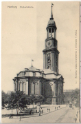 ALTE ANSICHTSKARTE/ POSTKARTE - HAMBURG - MICHAELISKIRCHE