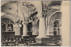 ALTE ANSICHTSKARTE/ POSTKARTE - HAMBURG - RATSWEINKELLER