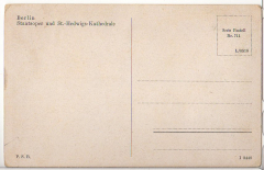ALTE ANSICHTSKARTE/ POSTKARTE - BERLIN - POTSDAMER PLATZ, BLICK SAARLANDSTRASSE