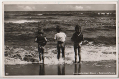 ALTE ANSICHTSKARTE/ POSTKARTE - NORDSEEHEILBAD BÜSUM - SAISONERÖFFNUNG