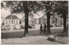 ALTE ANSICHTSKARTE/ POSTKARTE - NEUSTADT IN HOLSTEIN - MARKTPLATZ