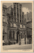 ALTE ANSICHTSKARTE/ POSTKARTE - LÜBECK - SCHIFFERHAUS