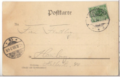 ALTE ANSICHTSKARTE/ POSTKARTE - WESTERLAND-SYLT - STEIN DER HEIMATLOSEN