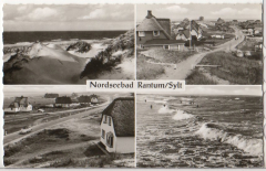 ALTE ANSICHTSKARTE/ POSTKARTE - NORDSEEBAD RANTUM/ SYLT