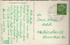 ALTE ANSICHTSKARTE/ POSTKARTE - CHIEMSEE - FRAUENINSEL