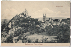 ALTE ANSICHTSKARTE/ POSTKARTE - GÖSSWEINSTEIN -GRUß AUS DER FRÄNKISCHEN SCHWEIZ