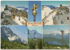 ALTE ANSICHTSKARTE/ MEHRBILDKARTE - ZUGSPITZE